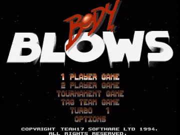 Body Blows (AGA)_Disk0 screen shot title